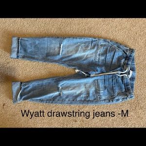 Wyatt drawstring jeans